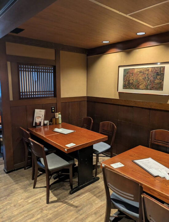 市ヶ谷 ランチ 鳥元 店内の雰囲気