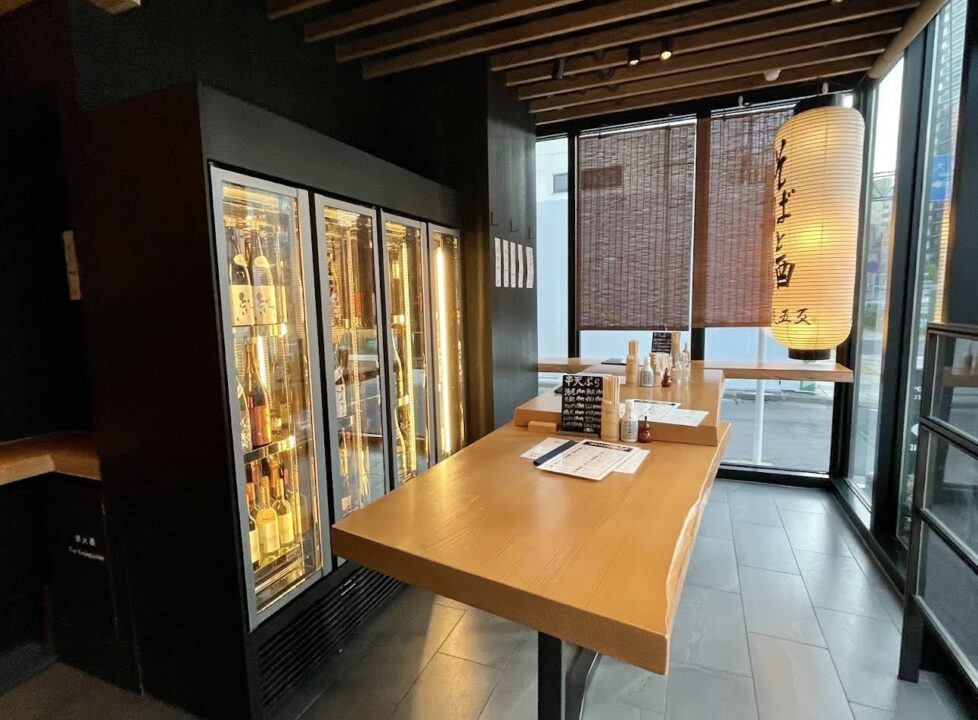 五反田　ランチ　SOBA（ソバ） 蕎麦五反 　店内の雰囲気