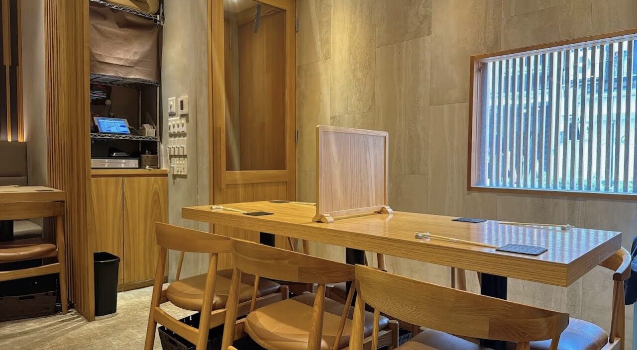 五反田　ランチ　鮨あさひ　店内の雰囲気