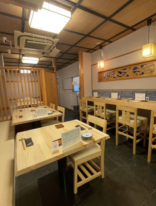 人形町　ランチ　竈門ご飯 松しま 人形町本店　店内の雰囲気