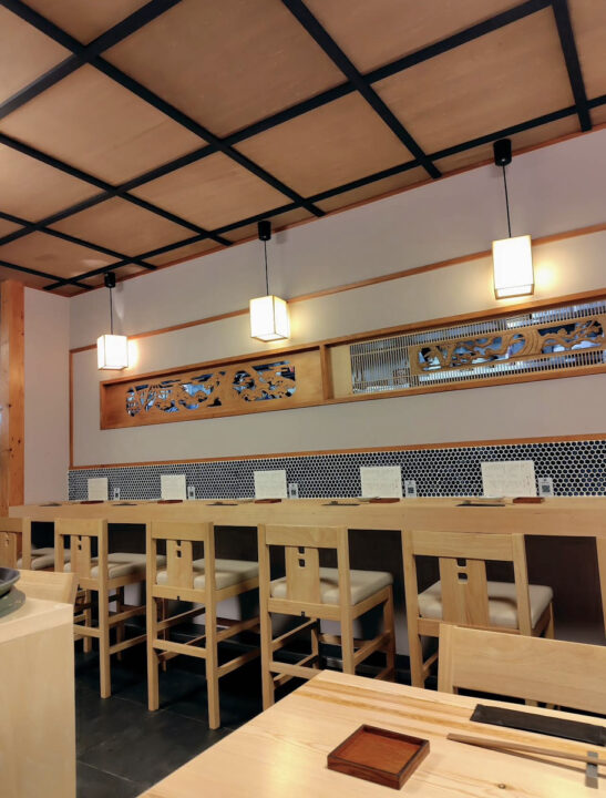 人形町　ランチ　竈門ご飯 松しま 人形町本店　店内の雰囲気