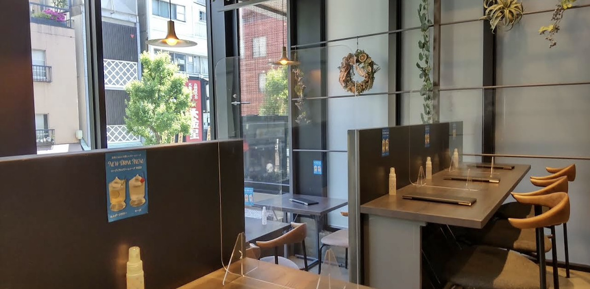 人形町　ランチ　on your side（オンユアサイド）　店内の雰囲気