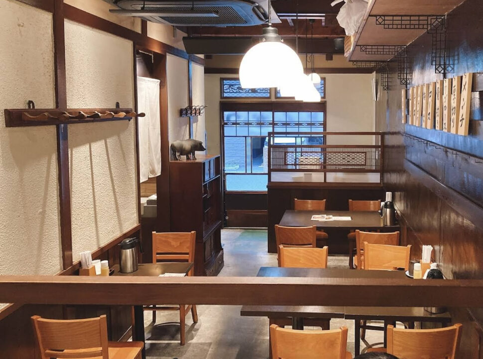 人形町　ランチ　とんかつ富士㐂 人形町店　店内の雰囲気