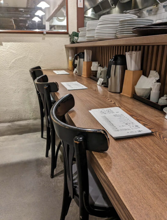 人形町　ランチ　とんかつ富士㐂 人形町店　店内の雰囲気