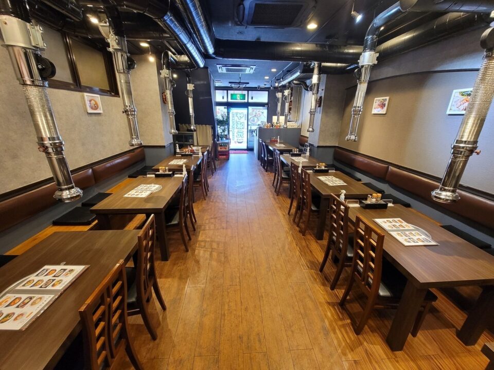 鶯谷　ランチ　ザ味元 店内の雰囲気