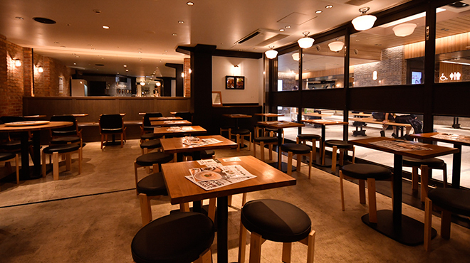 横浜 ランチ 鬼貝 エキュートエディション横浜店 店内の雰囲気