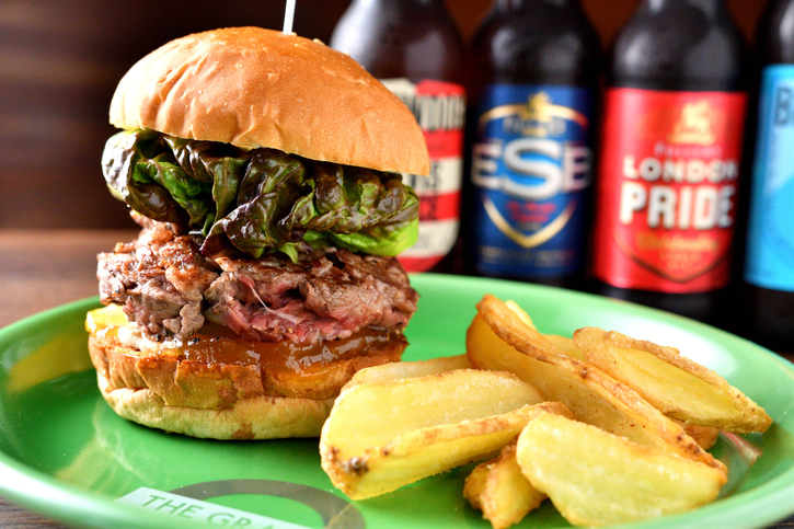 秋葉原 ランチ THE GRABBER hamburger pub(ザグラッビアー ハンバーガーパプ) 人気メニュー