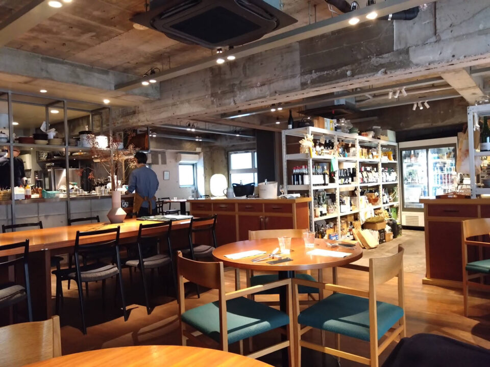 代々木上原 ランチ Quindi(クインディ) 店内の雰囲気