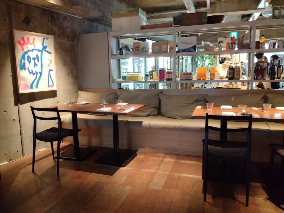 代々木上原 ランチ Quindi(クインディ) 店内の雰囲気