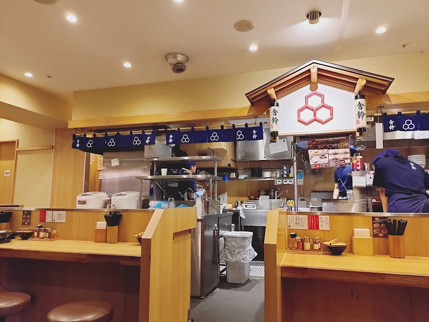 池袋東口 ランチ 舎鈴 池袋東口店 店内の雰囲気