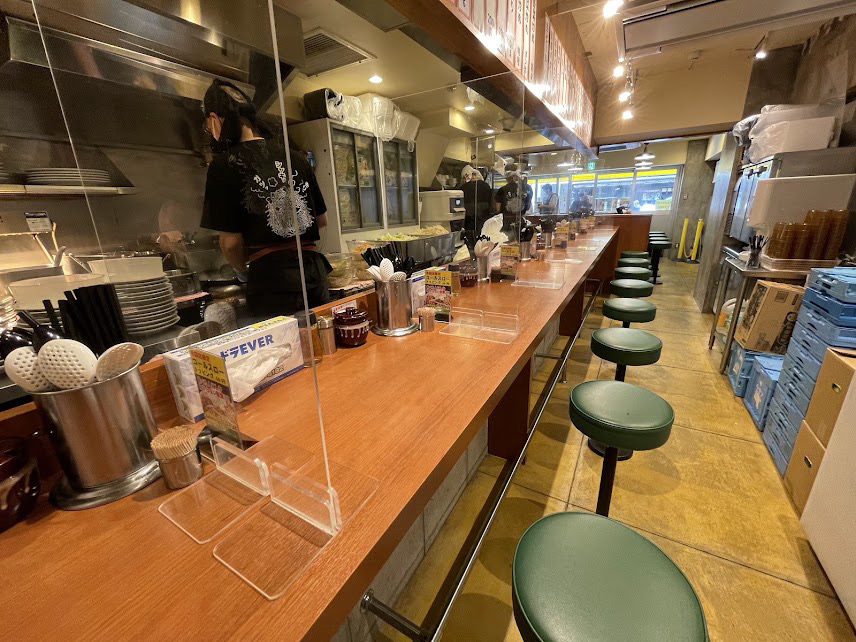 池袋東口 ランチ 肉野菜炒めベジ郎 池袋東口店 店内の雰囲気