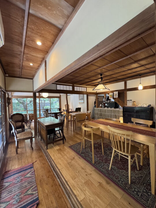 鎌倉 カフェ 古民家カフェ ユキノシタ 店内の雰囲気