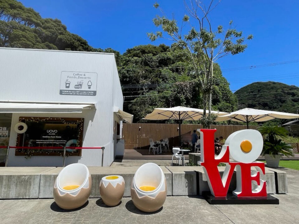 糸島 カフェ 糸島ファームハウス UOVO 外観