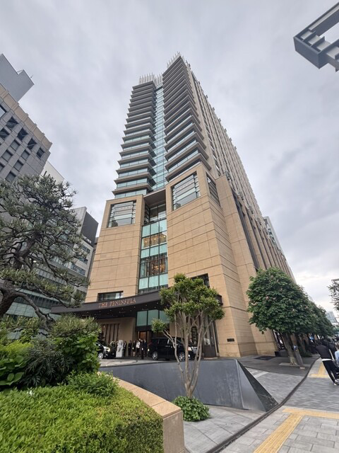 東京 アフタヌーンティー レストランカフェ ザ・ロビー/ザ・ペニンシュラ東京 外観