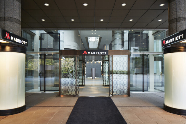 東京 アフタヌーンティー レストランカフェ Lounge&Dining G/東京マリオットホテル 外観