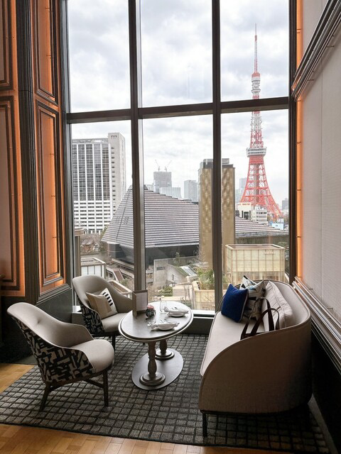 東京 アフタヌーンティー レストランカフェ ジャヌ ラウンジ&ガーデンテラス/ジャヌ東京 店内の雰囲気