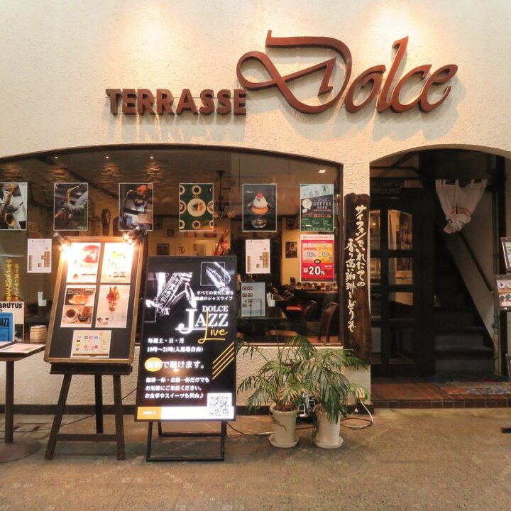 蒲田 カフェ テラス ドルチェ 外観