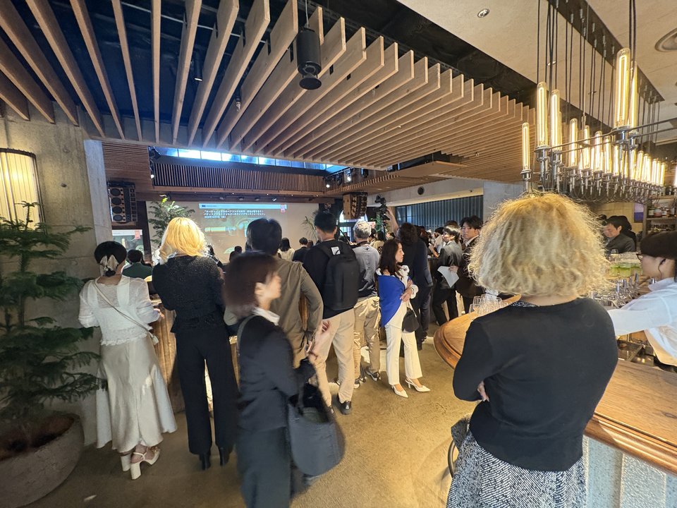 恵比寿 EU ペアリングイベント 会場のにぎわい