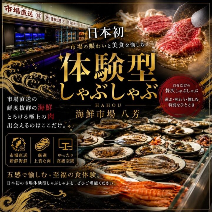 上野　レストラン　海鮮市場 八芳（はっぽう）